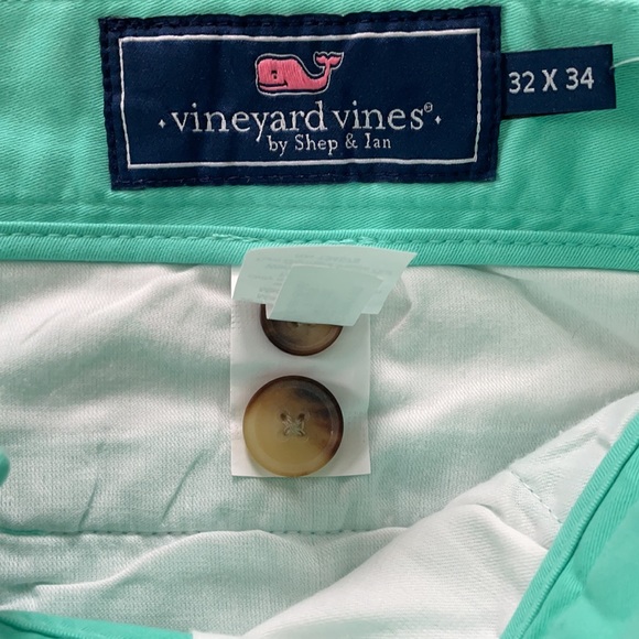 Vineyard vines men dress pant turquoise blue size 32 - Picture 4 of 5